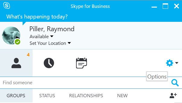 Skype Options